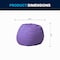 Flash Furniture Bean Bag Chair, 30 in W 30" L 18" H DG-BEAN-SMALL-SOLID-PUR-GG - alternate 9